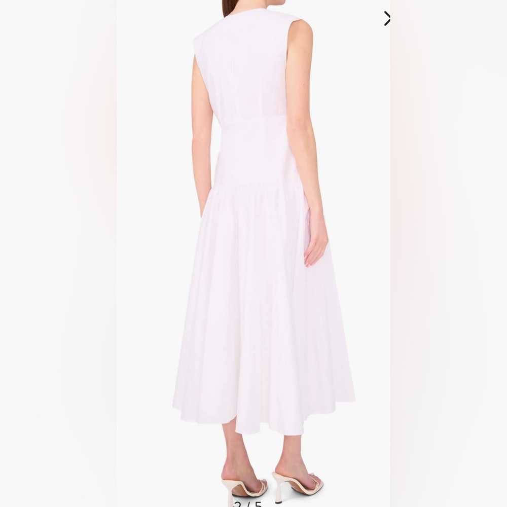 Parker Abria Sleeveless Drop Waist Cotton Sundress - Picture 2 of 14